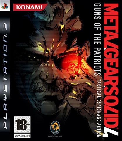 L GEAR SOLID 4 -GUNS OF THE PATRIOT… Metal Gear Solid 4 - Guns of the Patriots - CeX (PL): - Buy, Sell